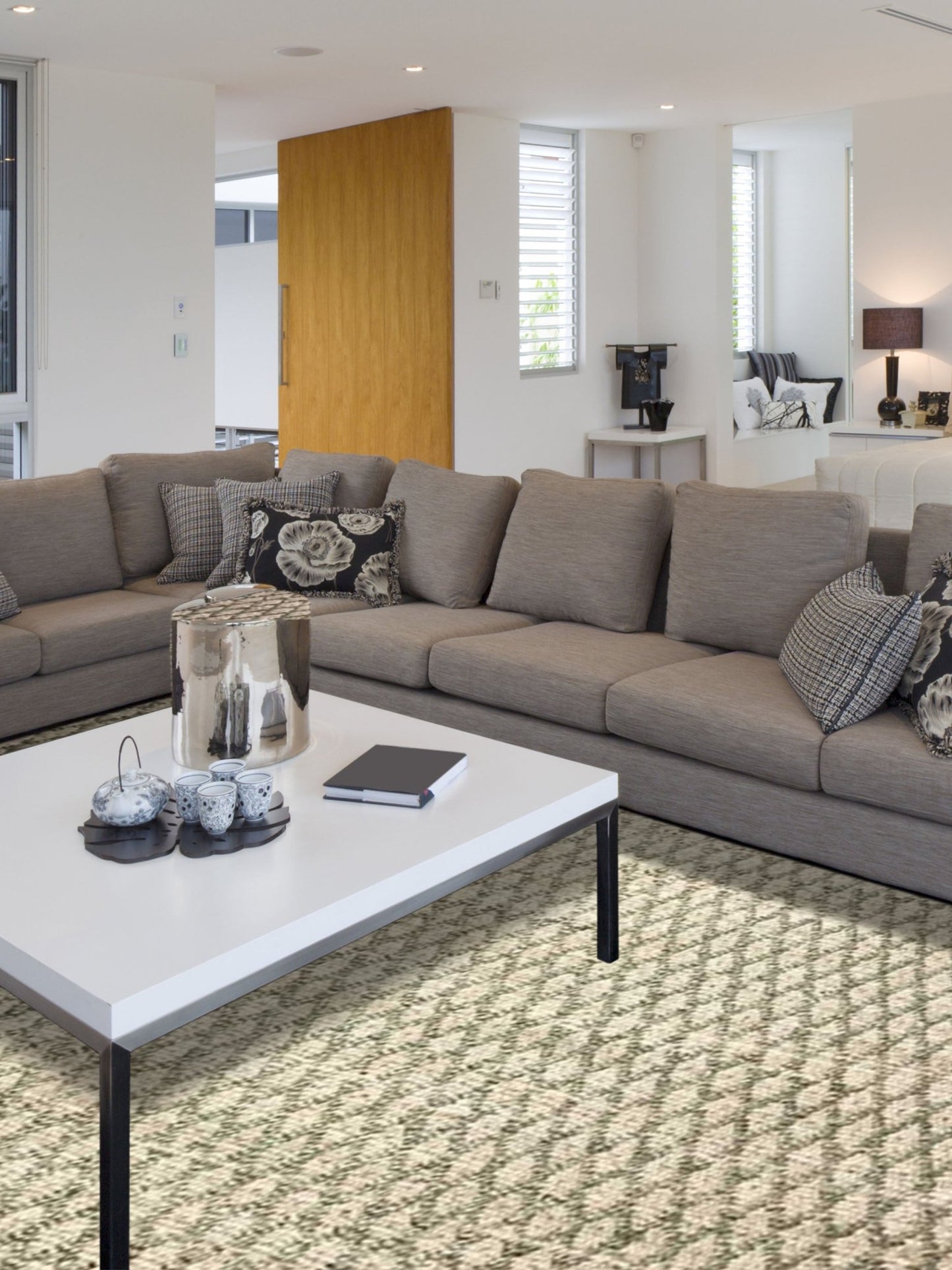 Artisan Meryl Aquamarine Modern Woven Rug - Rugs - Artisan - Atlanta Designer Rugs