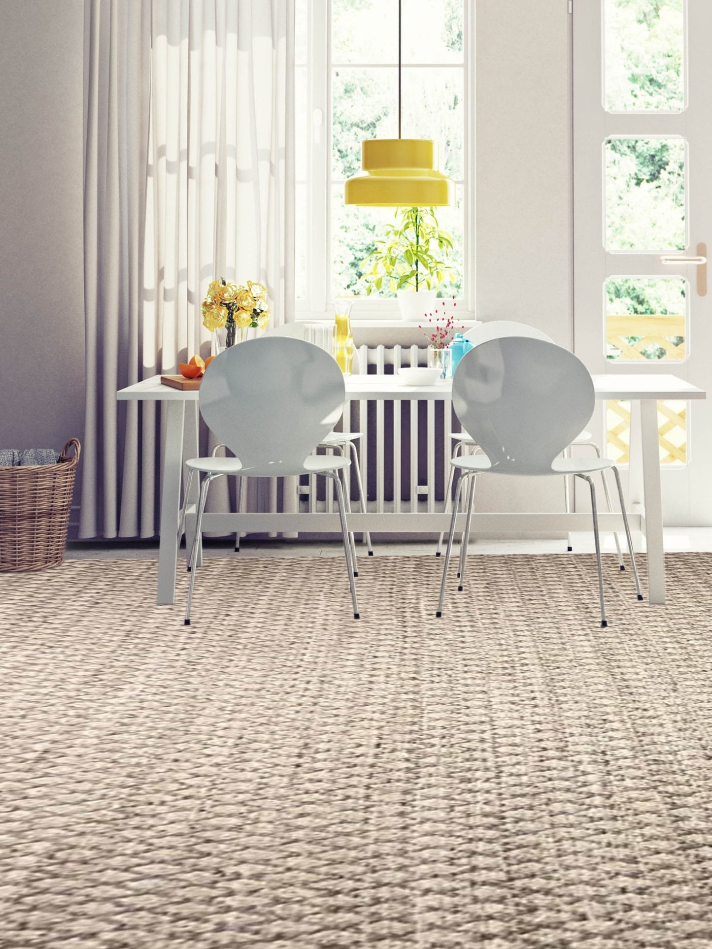 Artisan Meryl Platinum Modern Woven Rug - Rugs - Artisan - Atlanta Designer Rugs