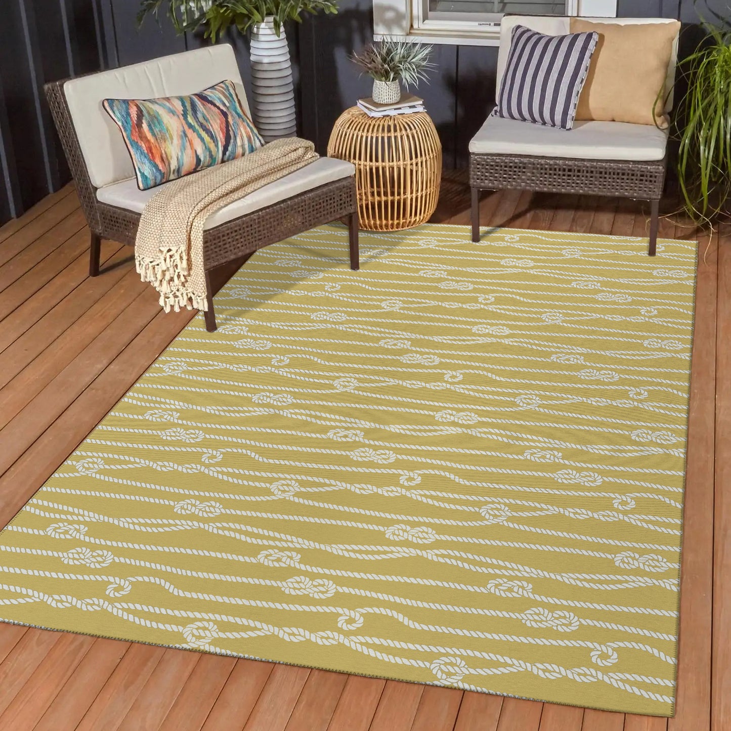 Dalyn Rugs Harbor Gold Coastal