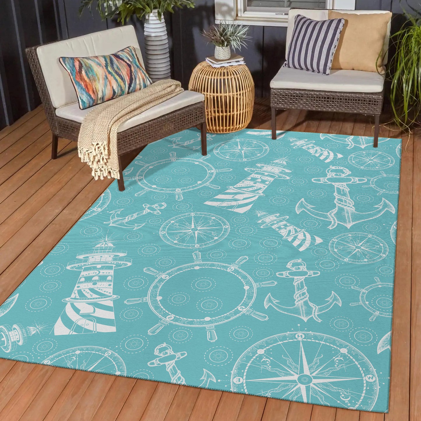 Dalyn Rugs Harbor Ocean Coastal