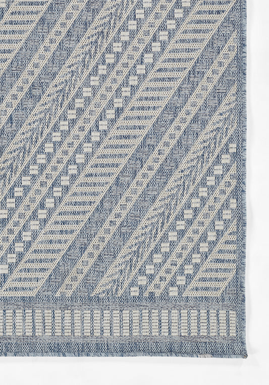 Momeni Hampton Blue Transitional