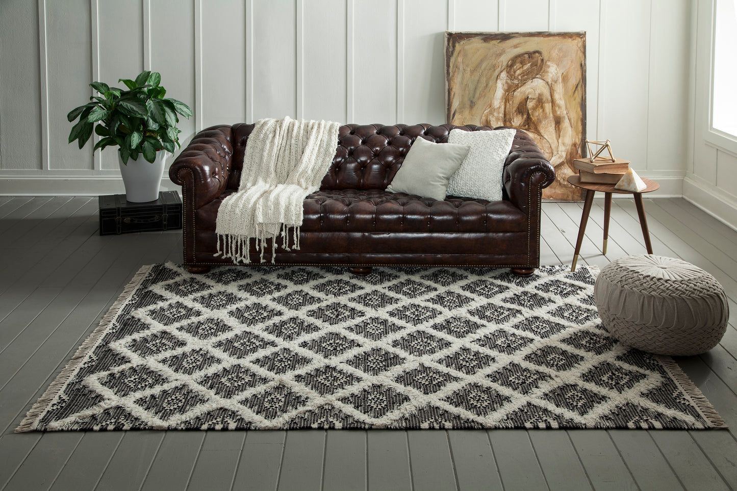 Momeni Harper Black Contemporary