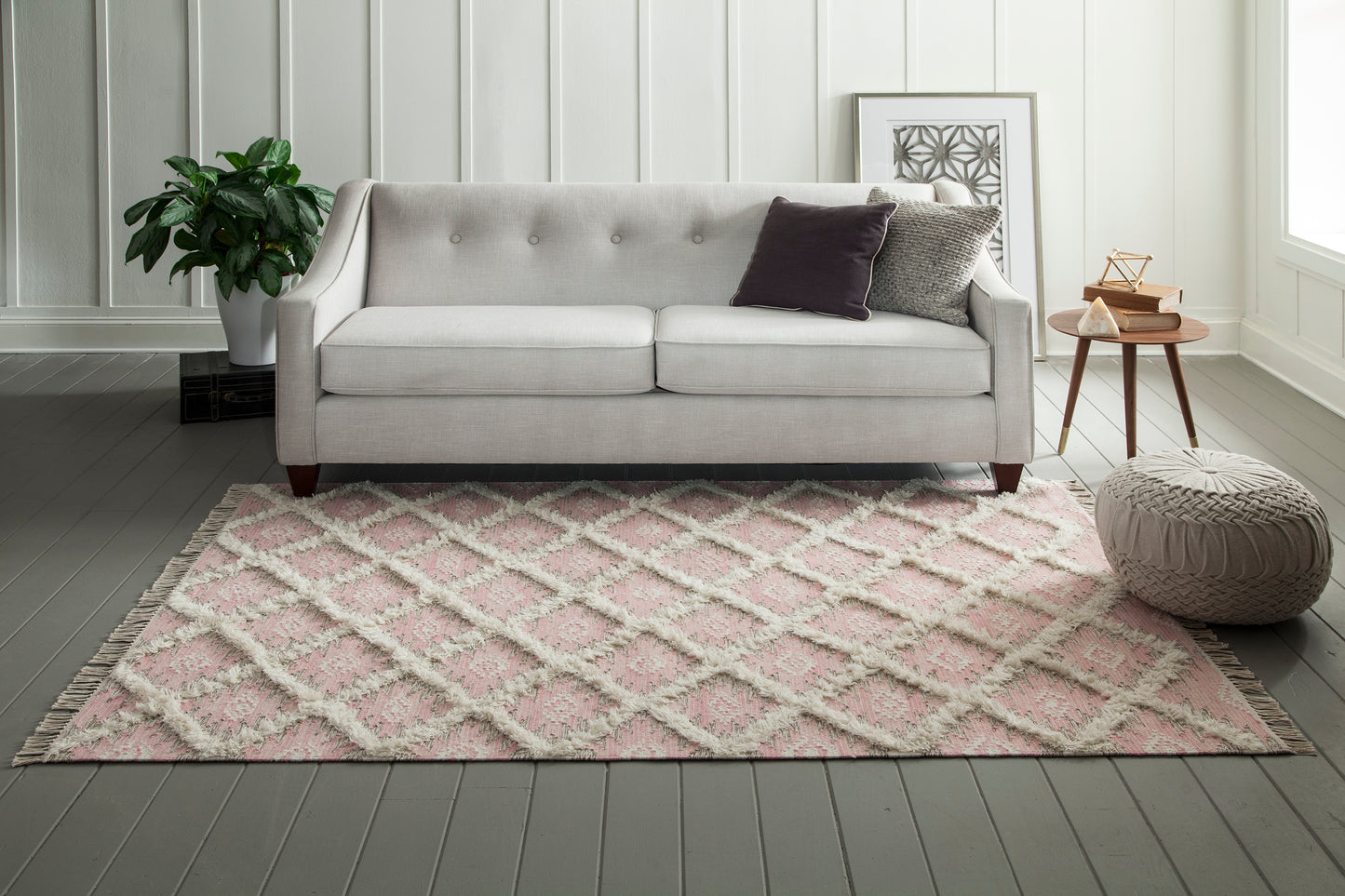 Momeni Harper Pink Contemporary