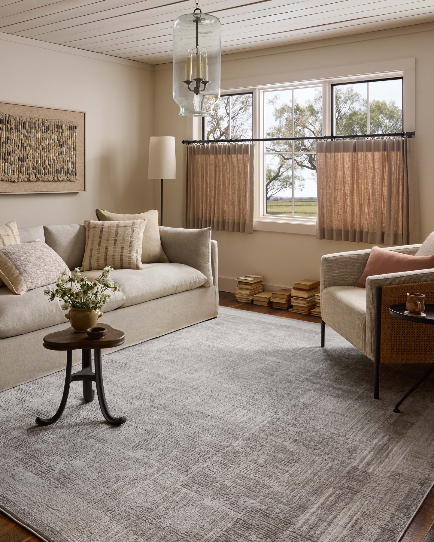 Loloi II Hollis Smoke Mist Contemporary