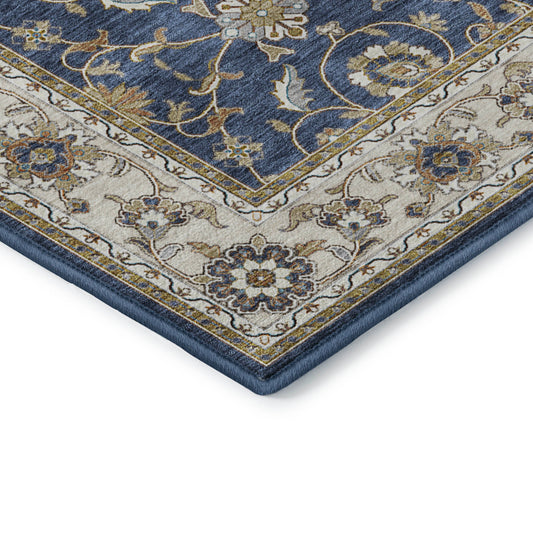 Dalyn Rugs Hatay Navy traditional