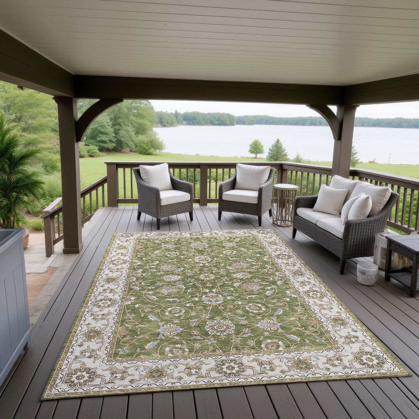 Dalyn Rugs Hatay Olive traditional