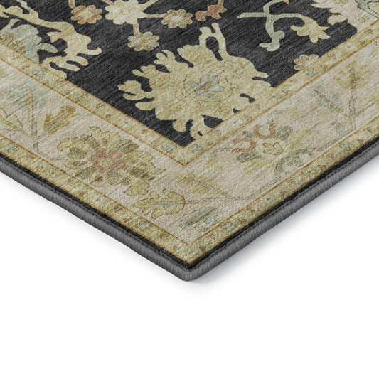 Dalyn Rugs Hatay Black traditional