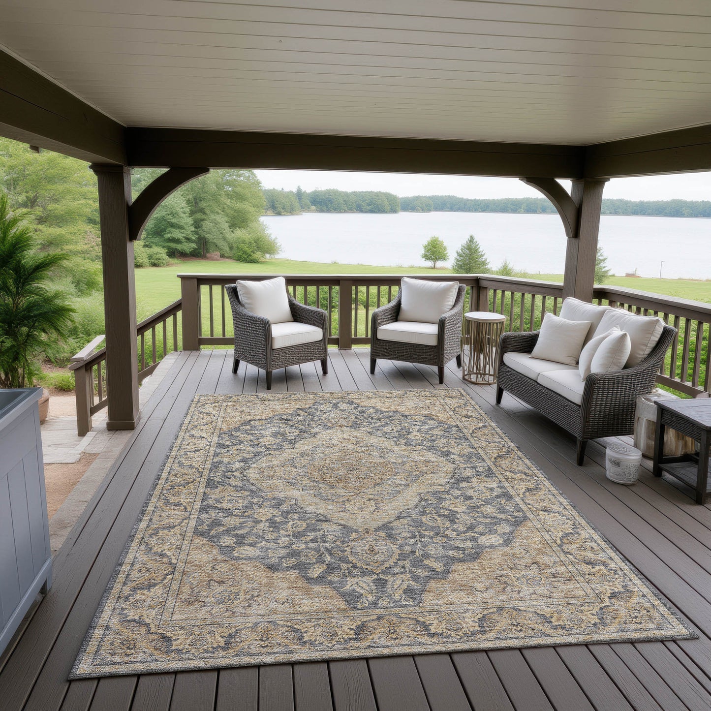 Dalyn Rugs Hatay Charcoal traditional