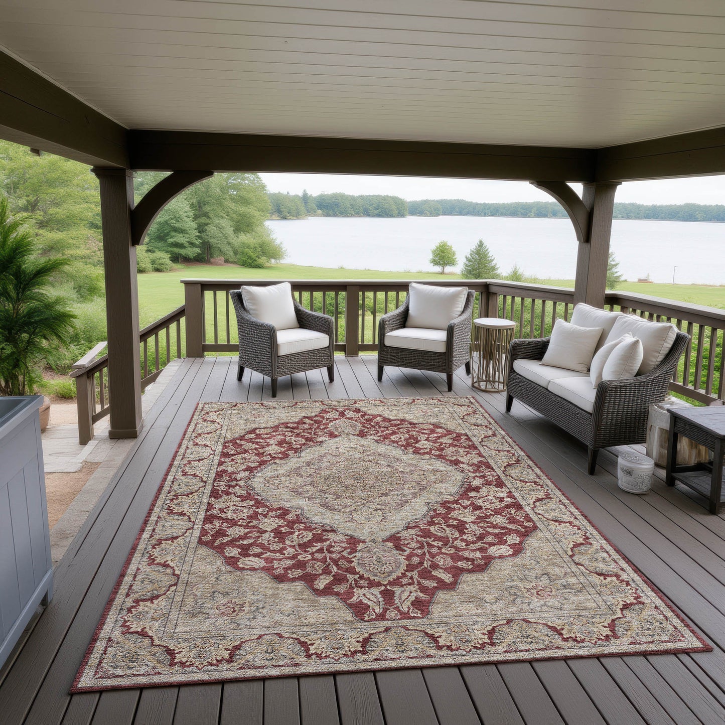 Dalyn Rugs Hatay Garnet traditional
