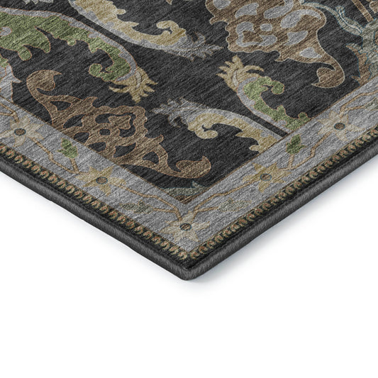 Dalyn Rugs Hatay Black traditional