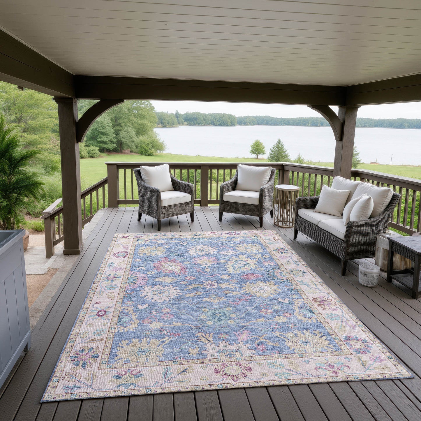 Dalyn Rugs Hatay Blue traditional