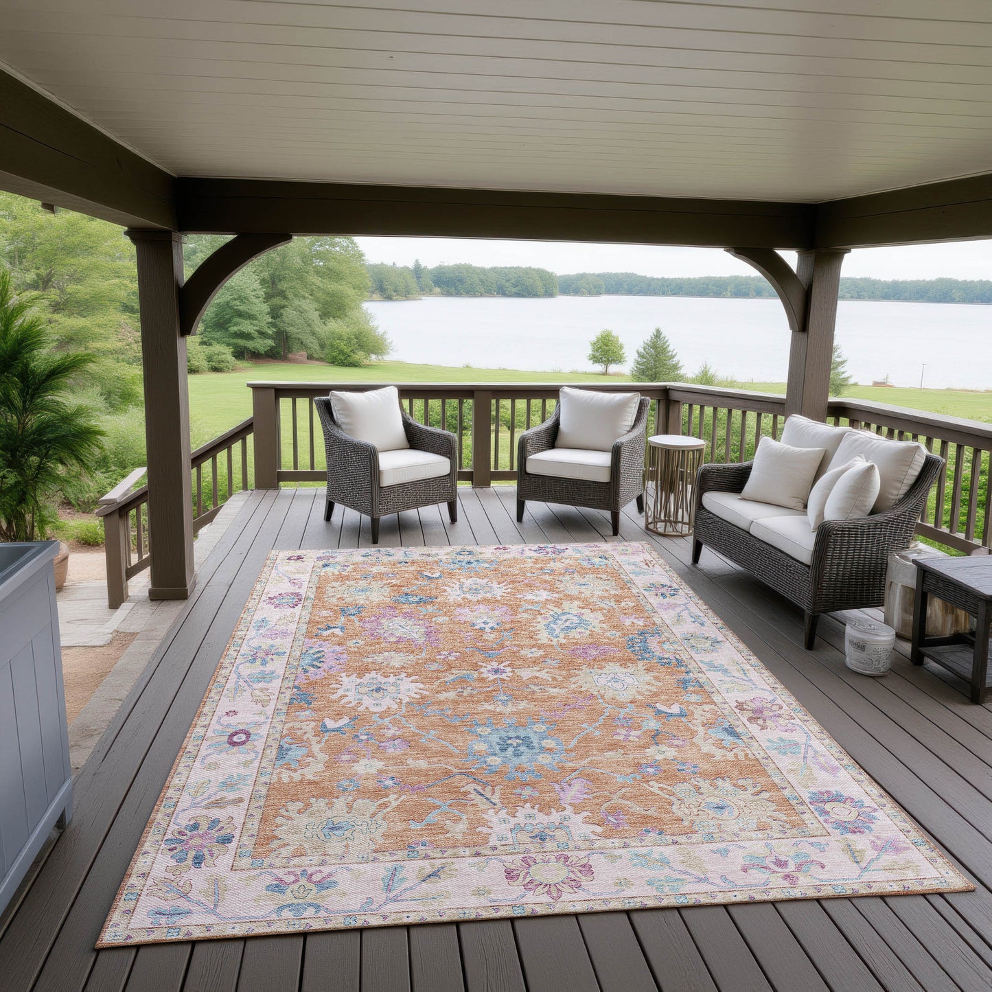 Dalyn Rugs Hatay Orange traditional