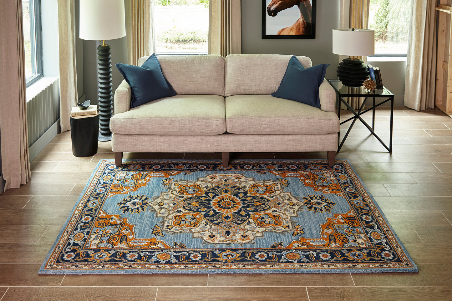 Momeni Ibiza Blue Traditional