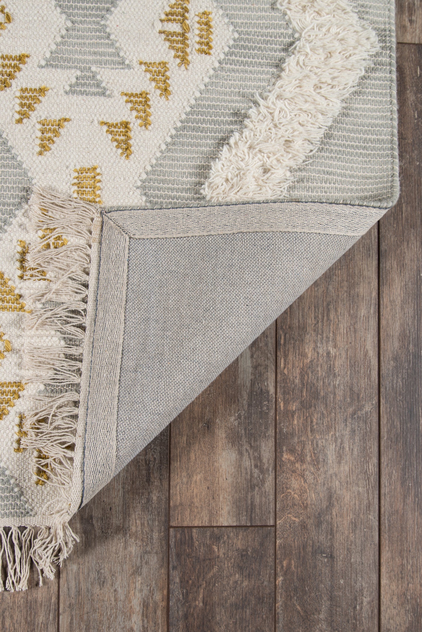 Novogratz Indio Grey Contemporary