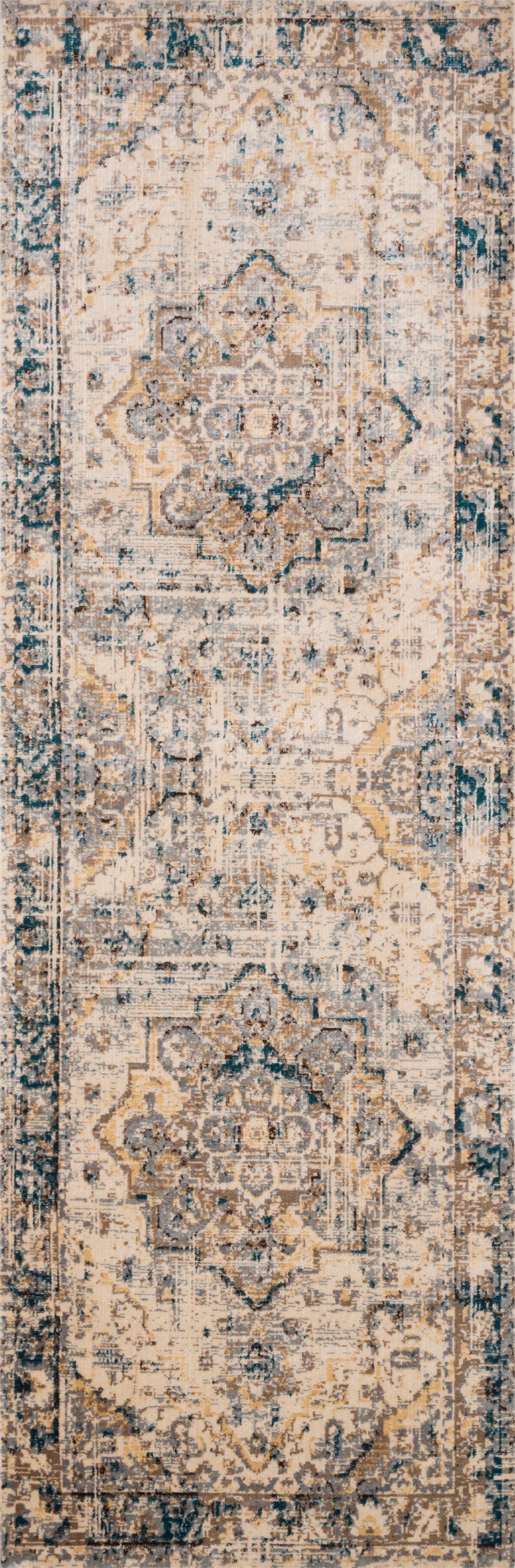 Loloi Isadora Oatmeal Bark Transitional