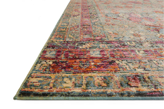 Loloi Javari Slate Berry Contemporary