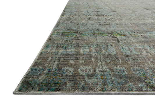 Loloi Javari Steel Lagoon Contemporary