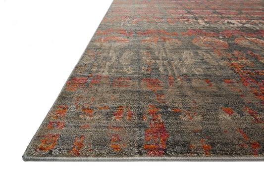 Loloi Javari Steel Sunrise Contemporary