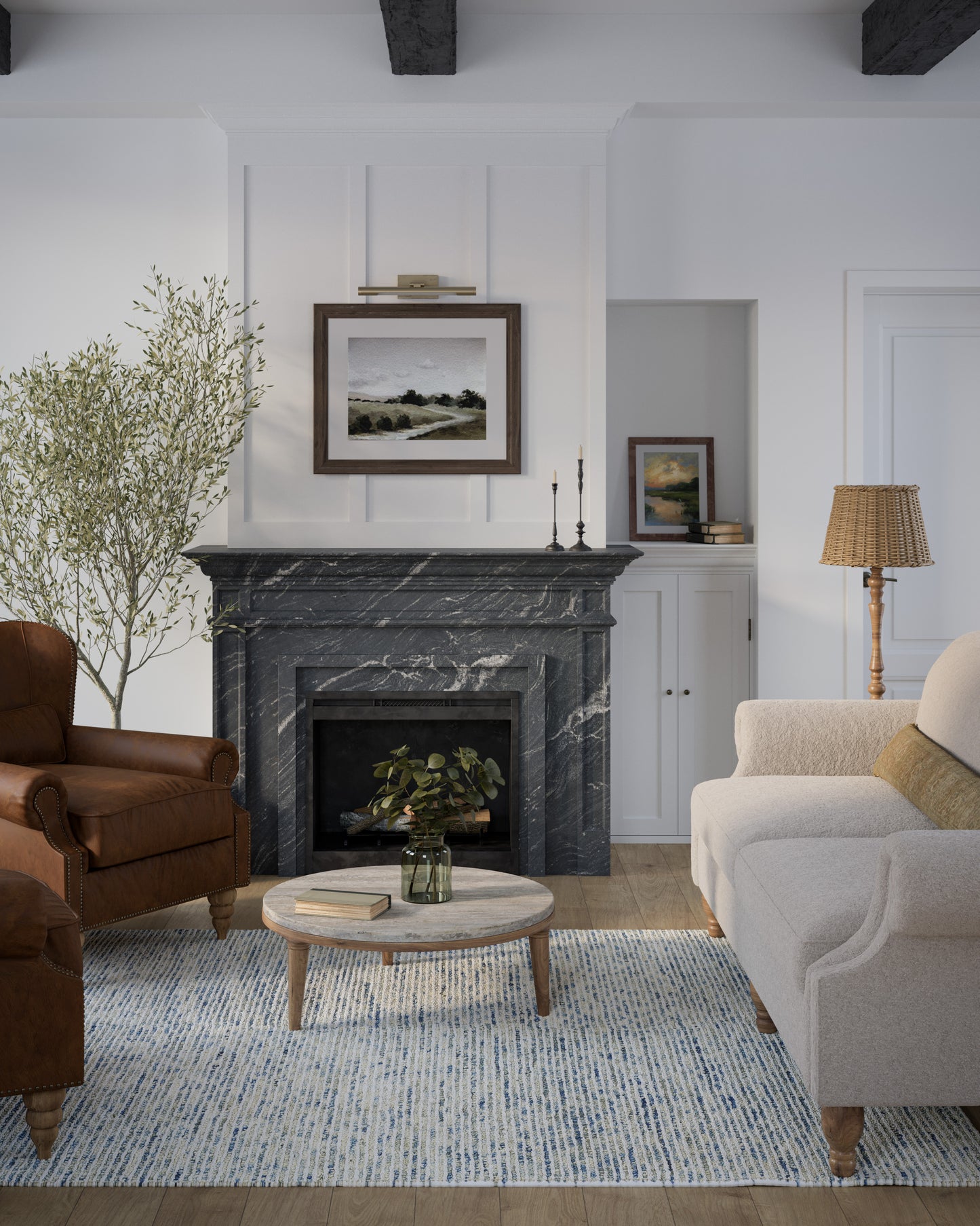 Momeni Jax Blue Contemporary