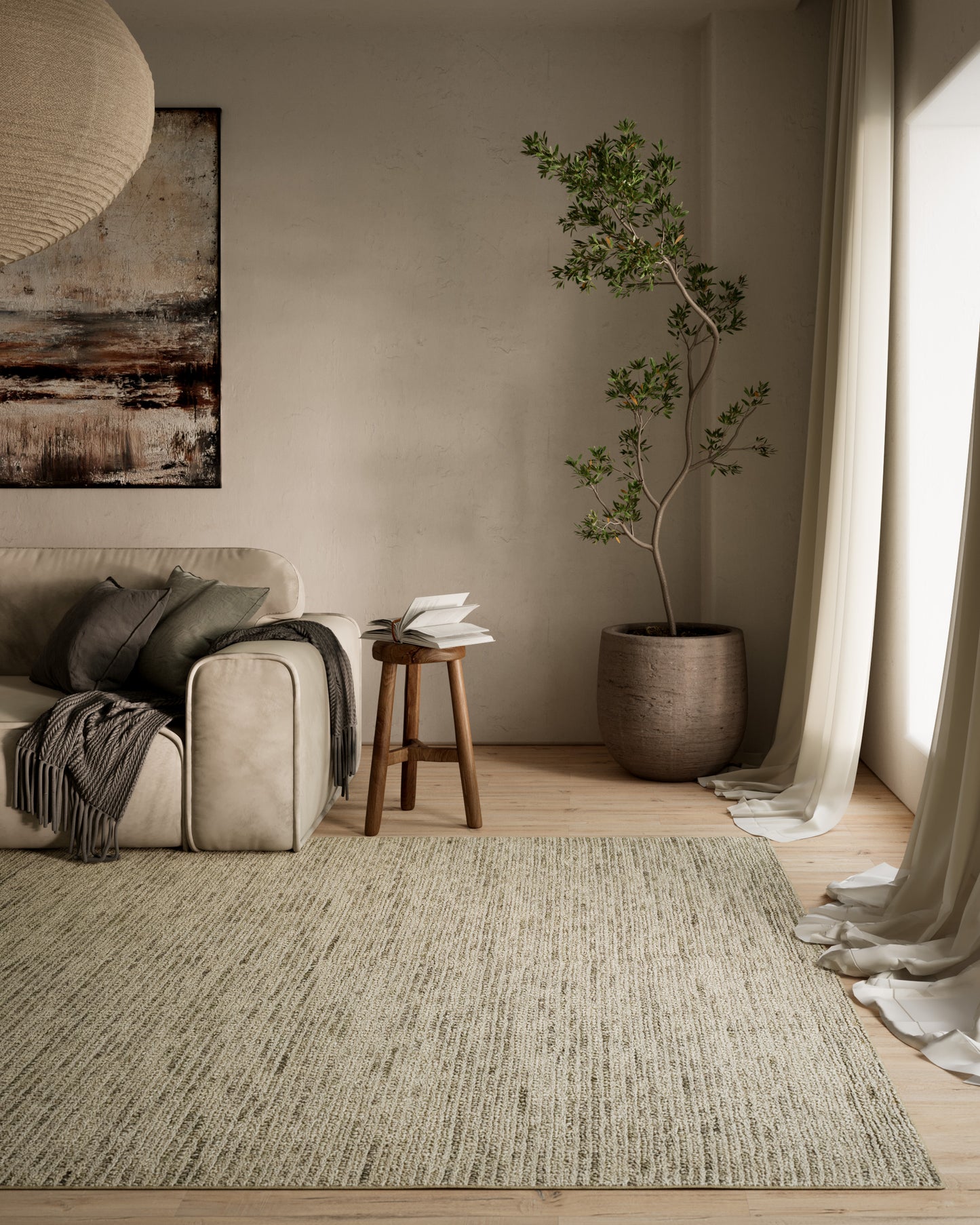 Momeni Jax Light Grey Contemporary