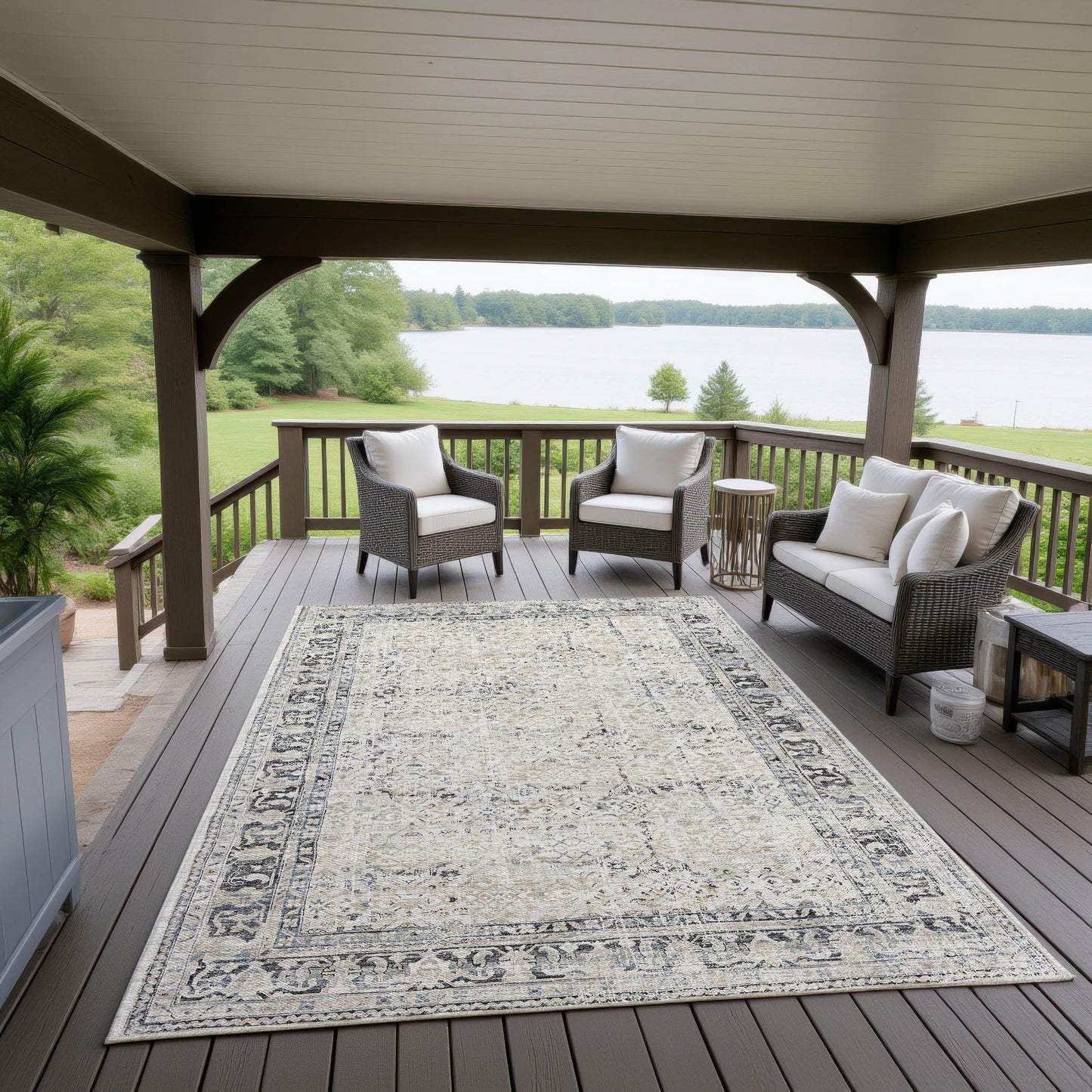 Dalyn Rugs Jericho Taupe Traditional