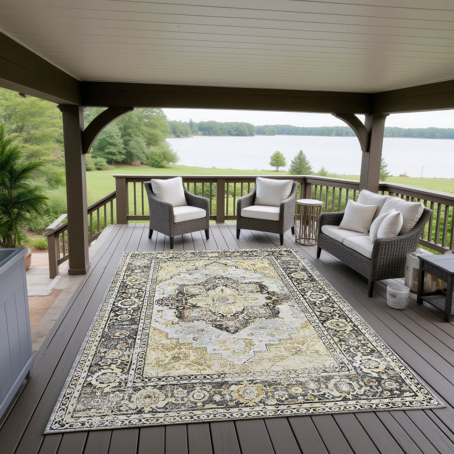 Dalyn Rugs Jericho Pewter Traditional