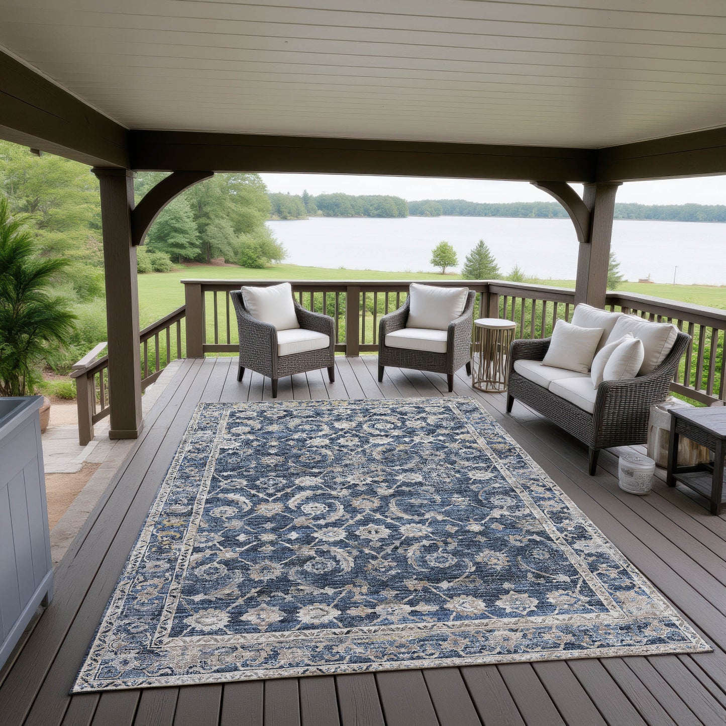 Dalyn Rugs Jericho Navy Traditional