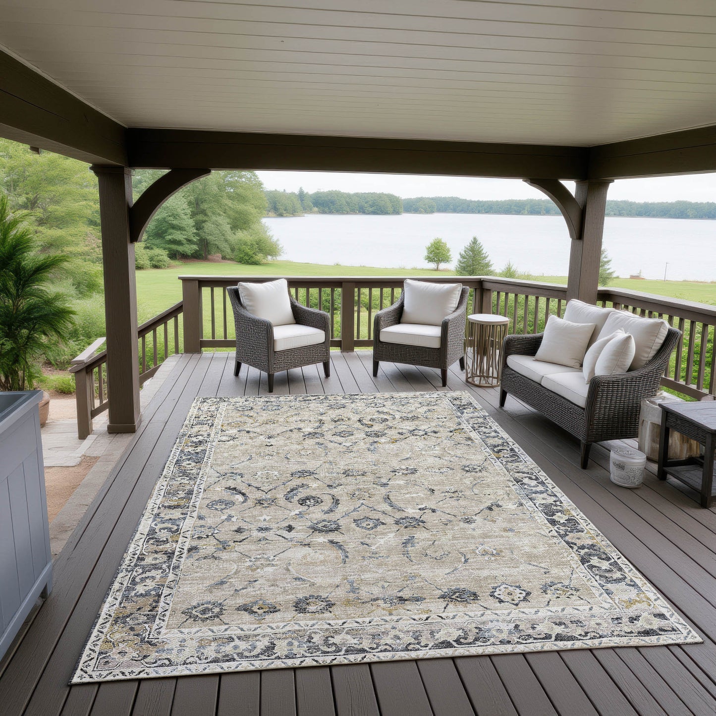 Dalyn Rugs Jericho Taupe Traditional
