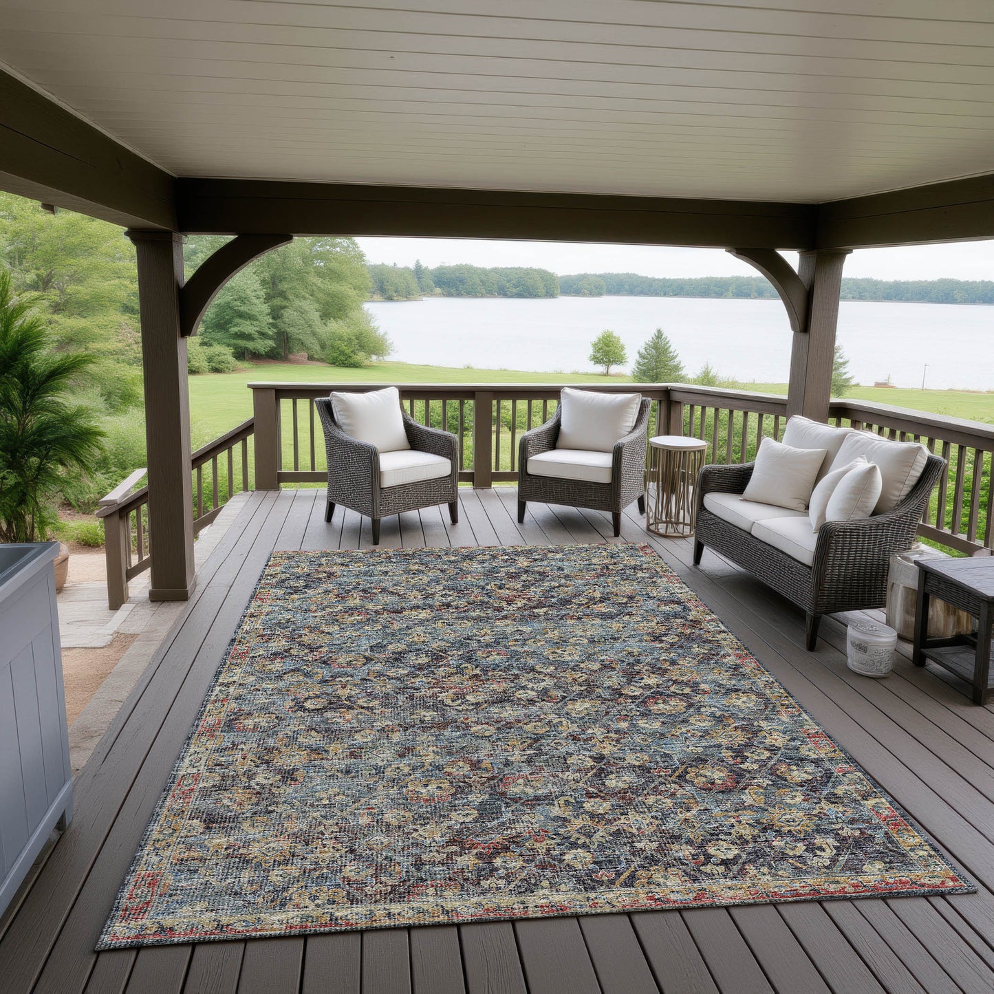 Dalyn Rugs Jericho Navy Traditional