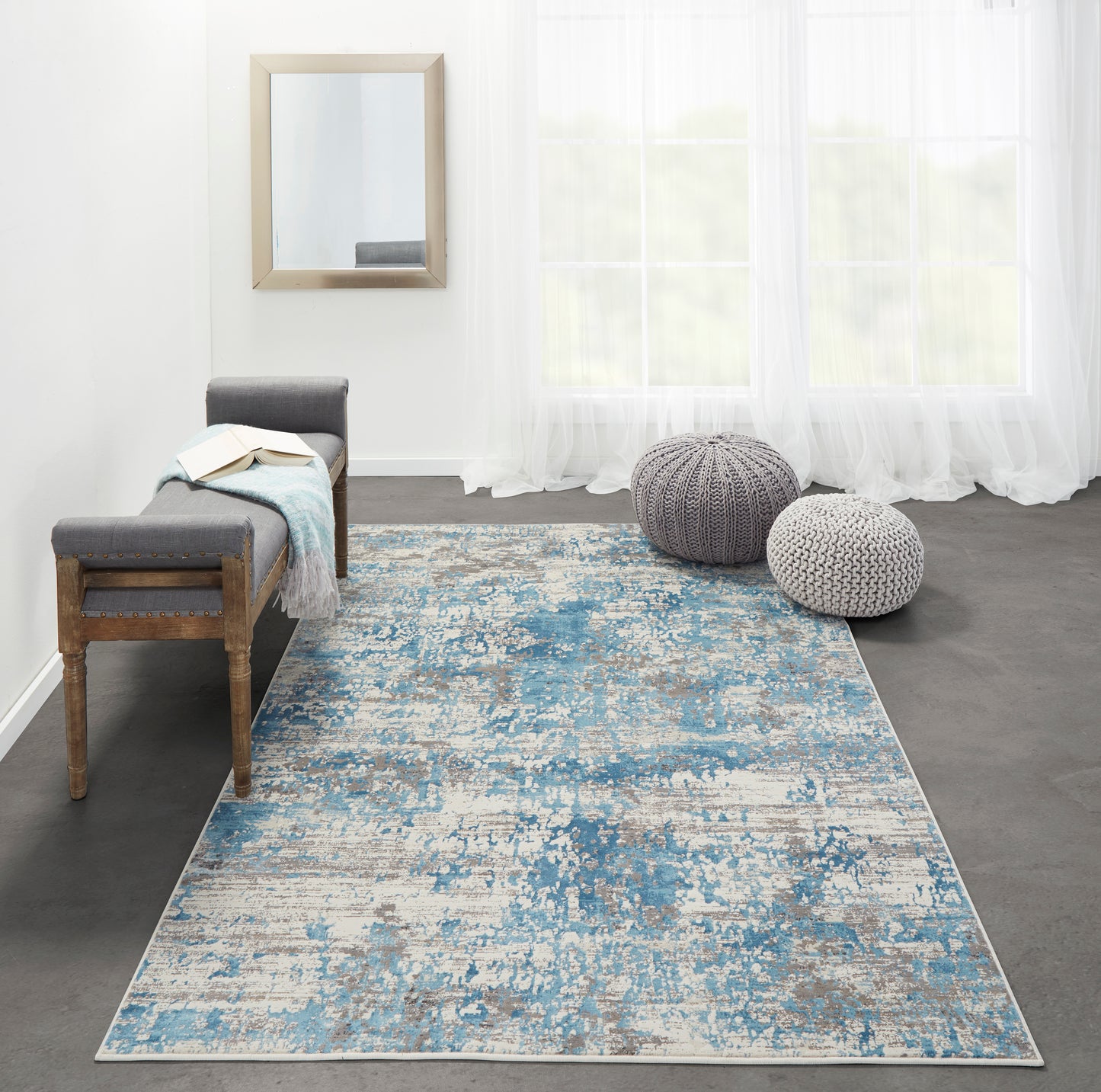 Momeni Juliet Blue Contemporary