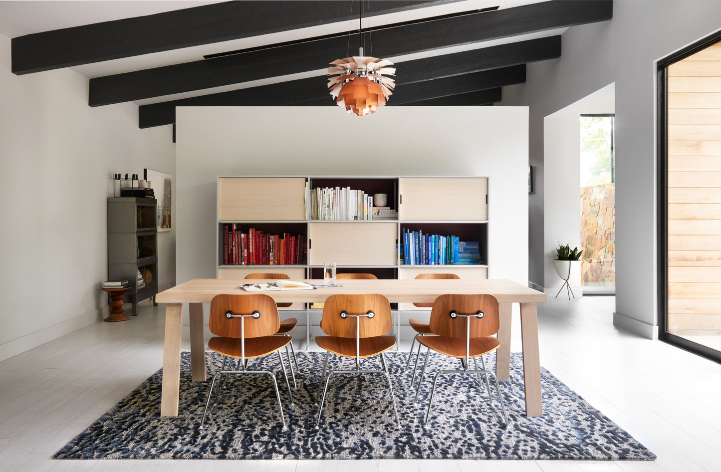 Loloi Juneau Steel Blue Contemporary