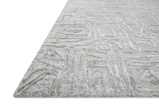 Loloi Juneau Grey Grey Contemporary