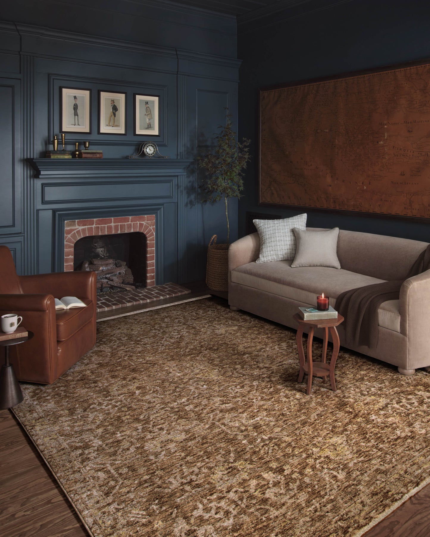 Magnolia Home by Joanna Gaines x Loloi Junie Clay Natural Traditional