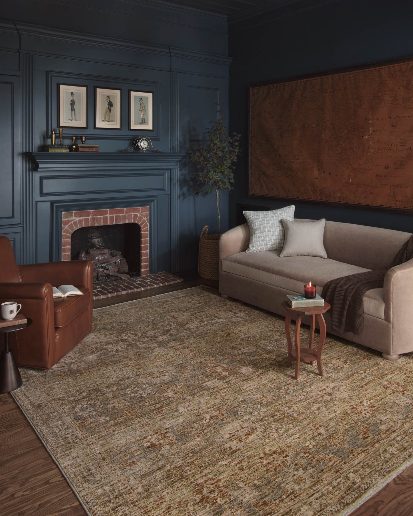 Magnolia Home by Joanna Gaines x Loloi Junie Spice Multi Traditional