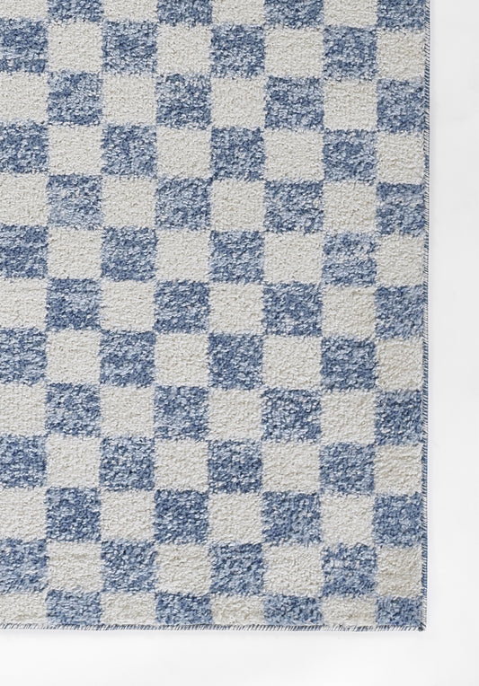 Novogratz Kaia Blue Contemporary
