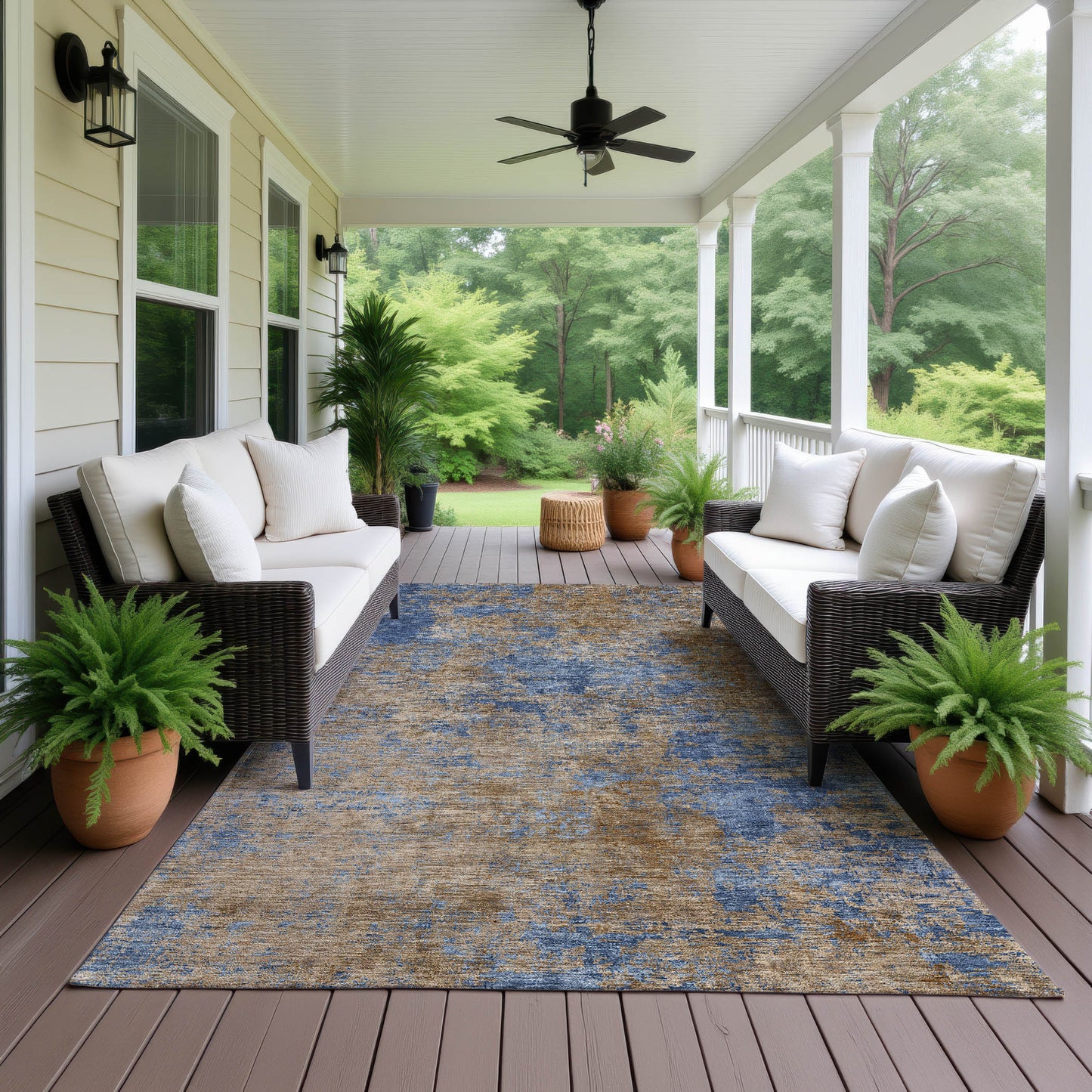 Dalyn Rugs Kochi Navy Transitional