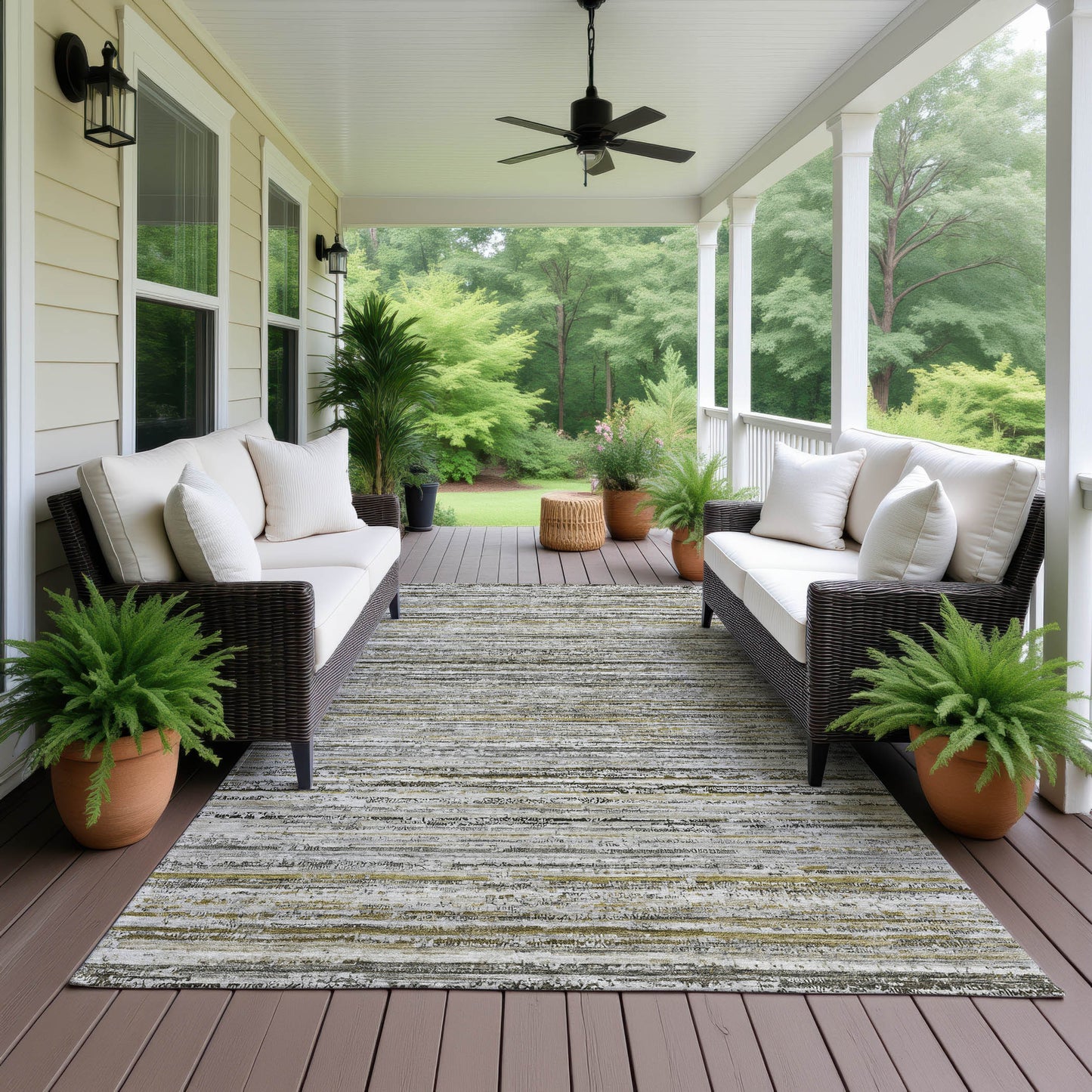 Dalyn Rugs Kochi Pewter Transitional
