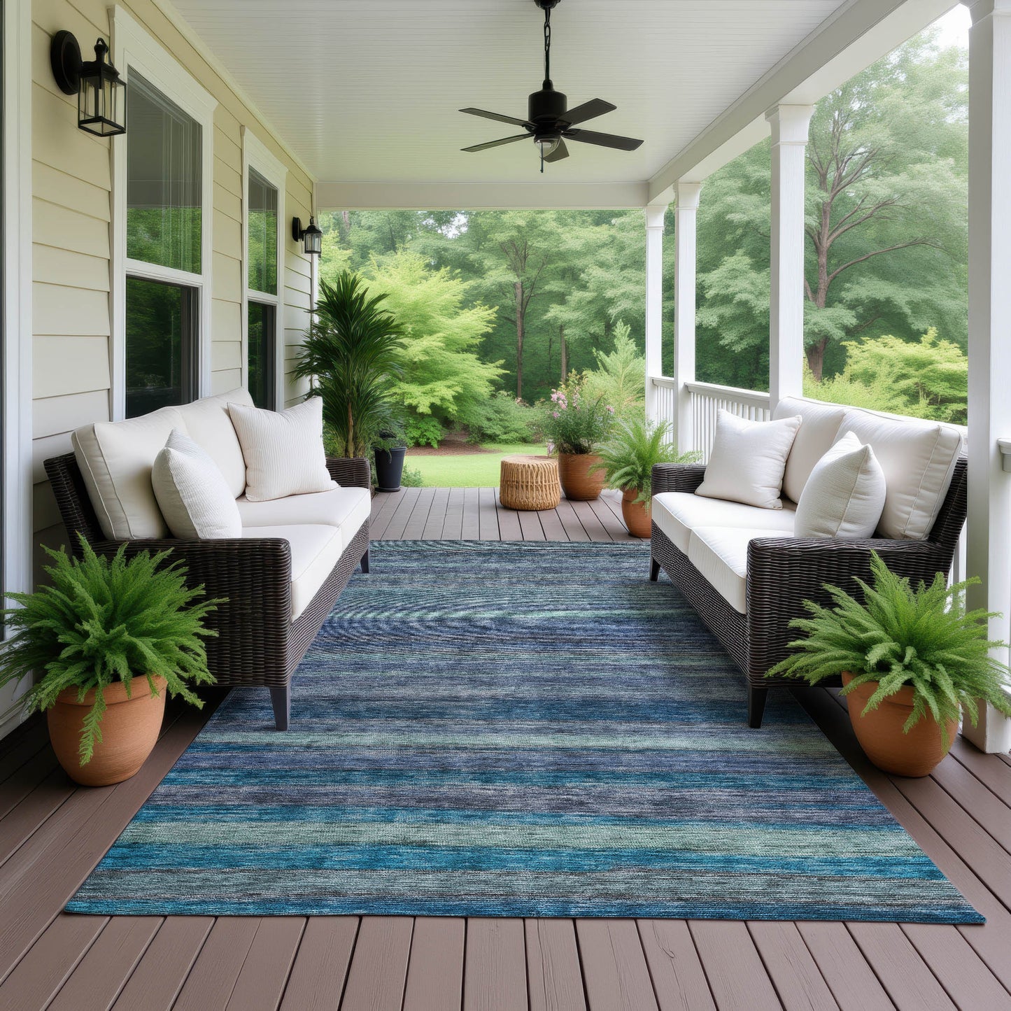 Dalyn Rugs Kochi Blue Transitional