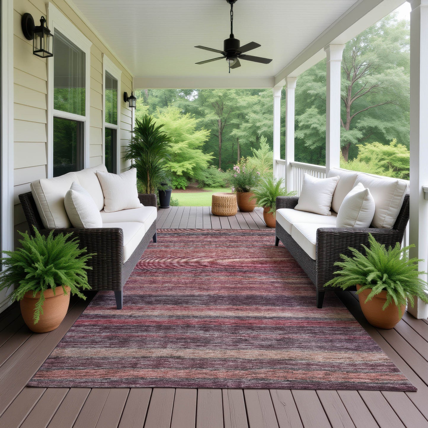 Dalyn Rugs Kochi Merlot Transitional