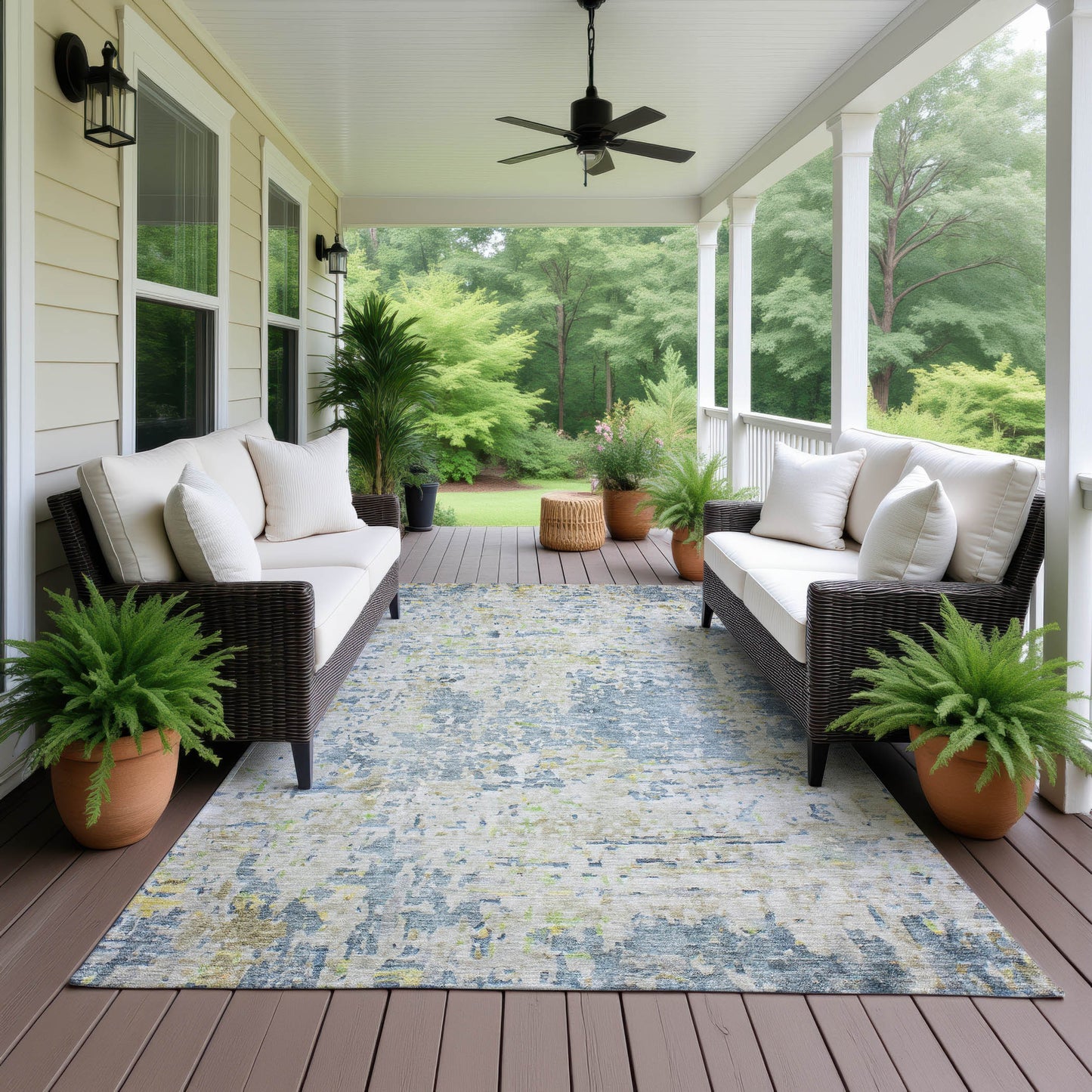 Dalyn Rugs Kochi Blue Transitional