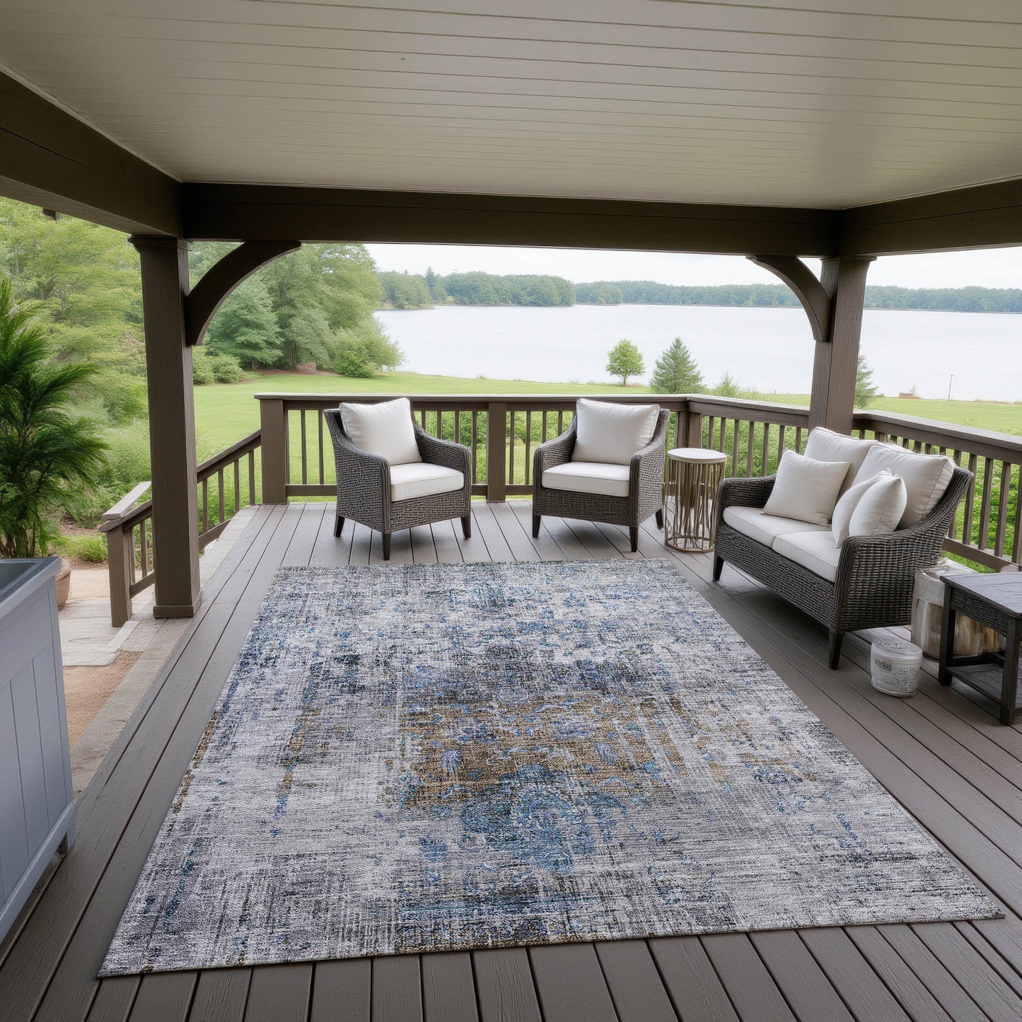 Dalyn Rugs Karaj Blue Traditional