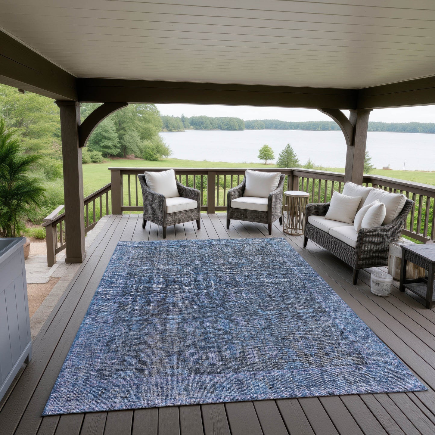 Dalyn Rugs Karaj Blue Traditional