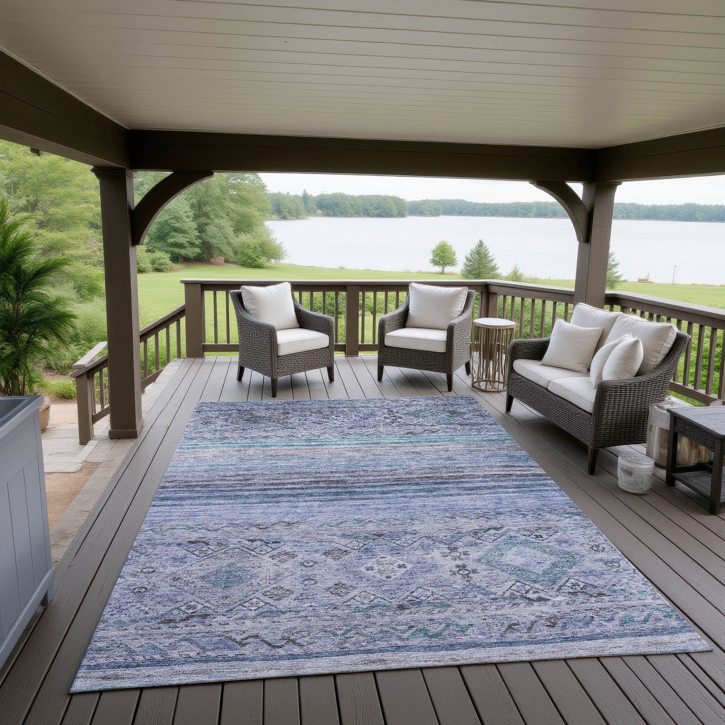 Dalyn Rugs Karaj Blue Traditional