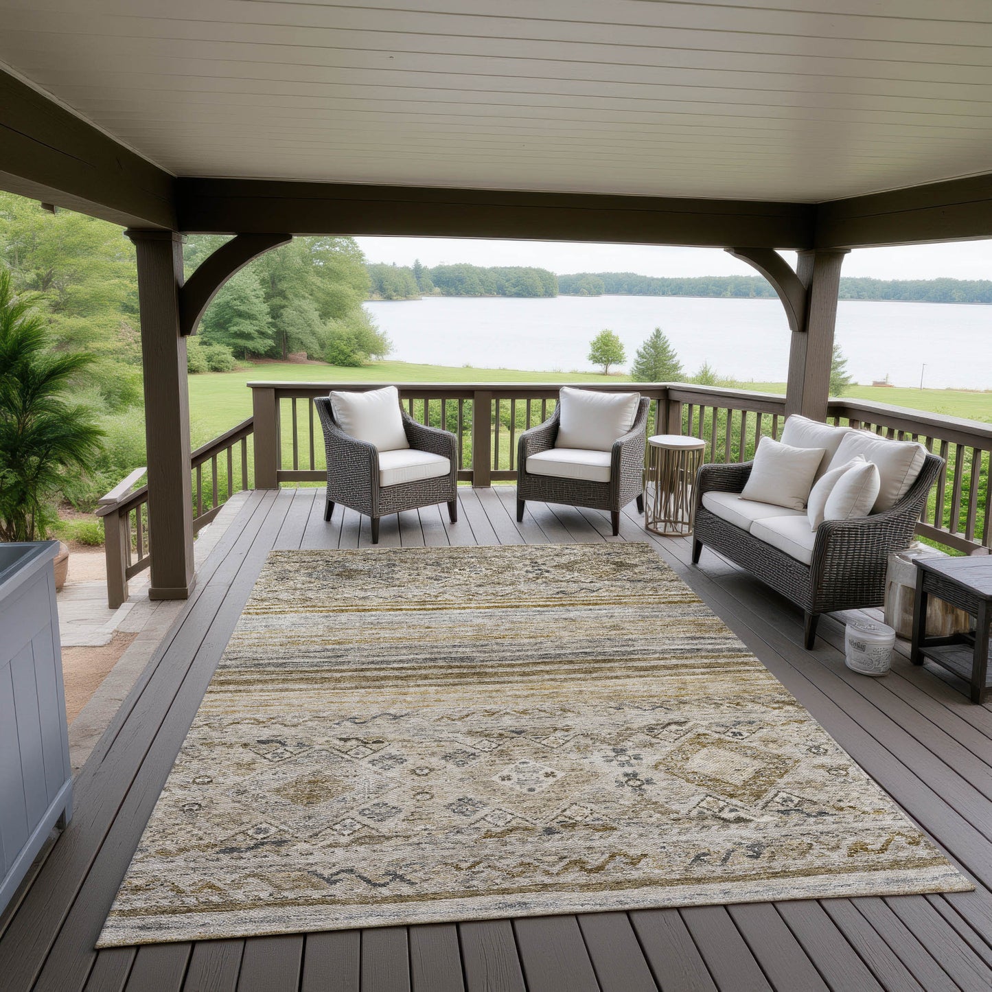 Dalyn Rugs Karaj Brown Traditional