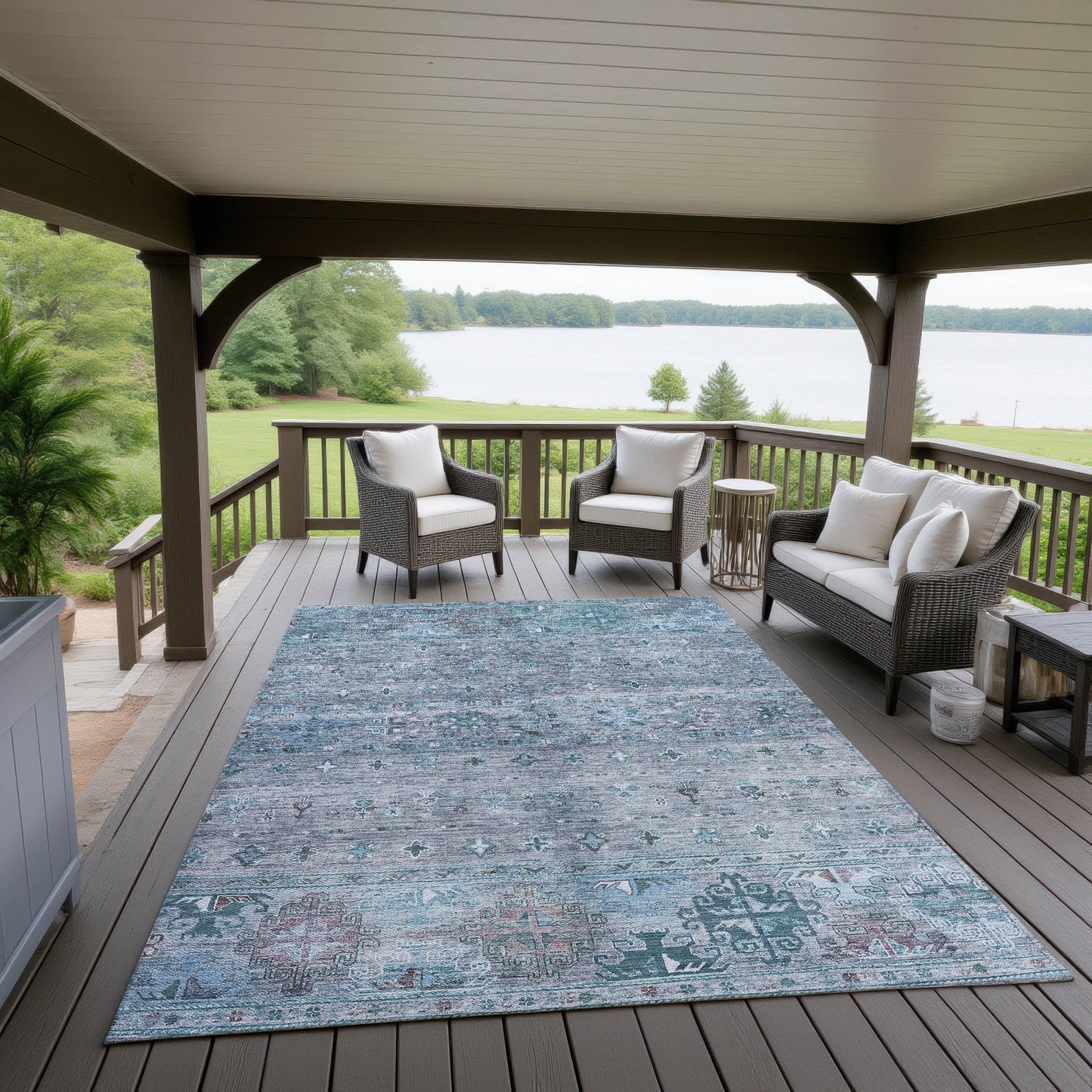 Dalyn Rugs Karaj Blue Traditional