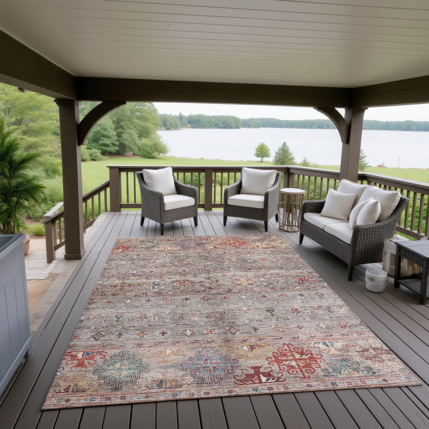 Dalyn Rugs Karaj Gray Traditional