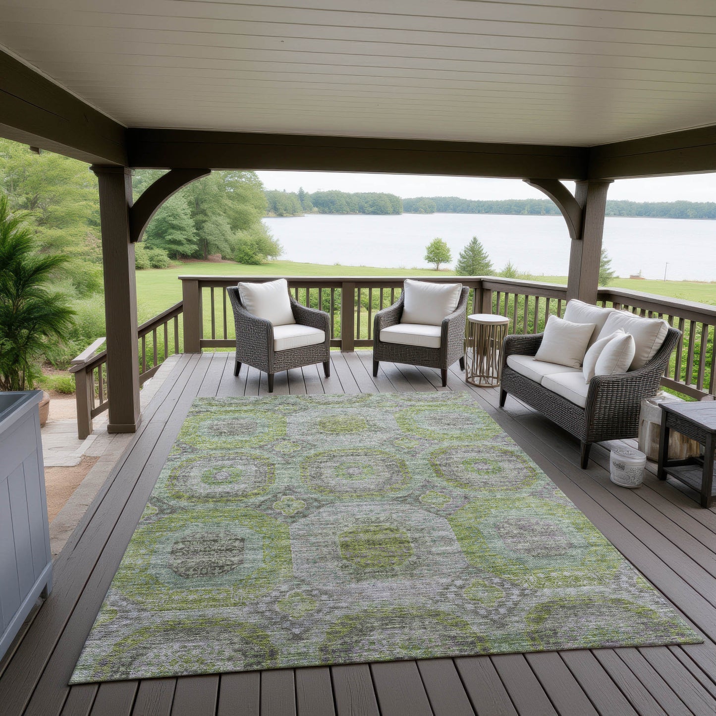 Dalyn Rugs Karaj Olive Traditional