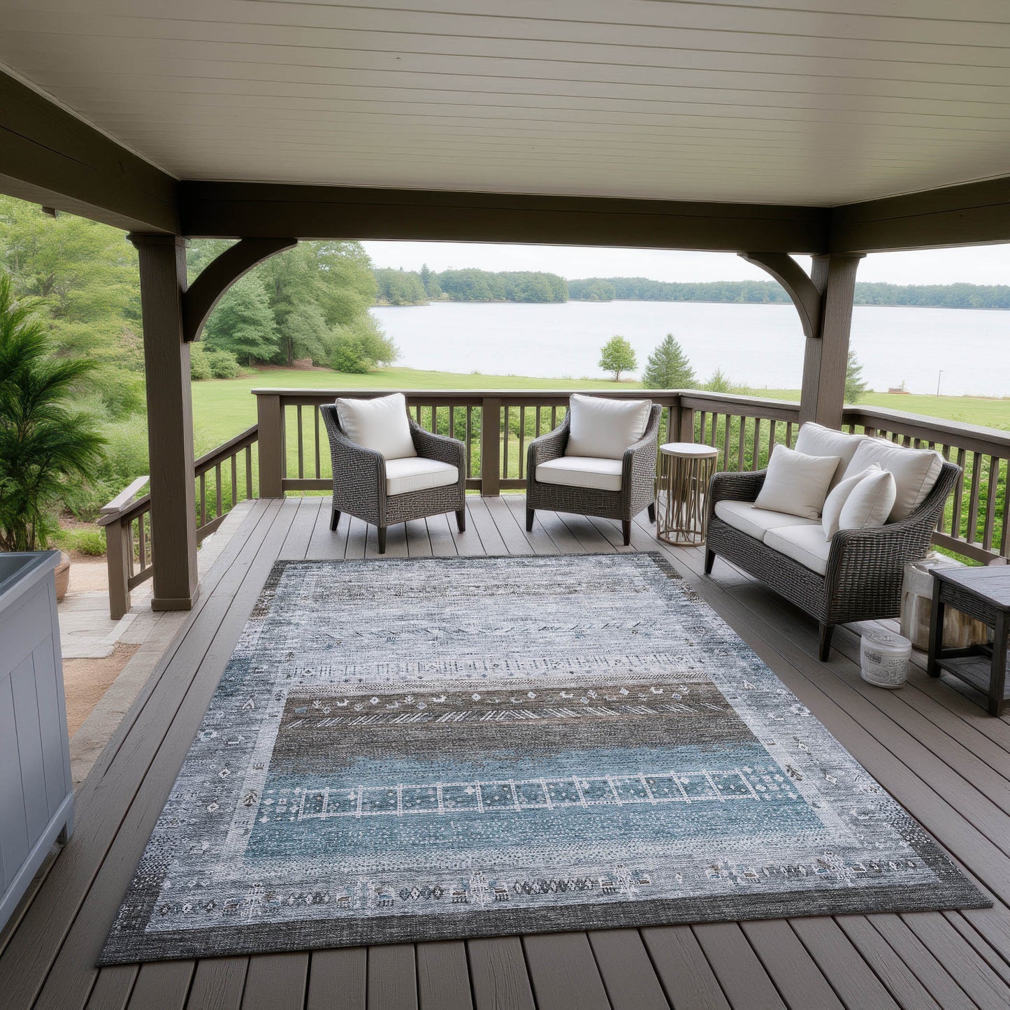 Dalyn Rugs Karaj Blue Traditional