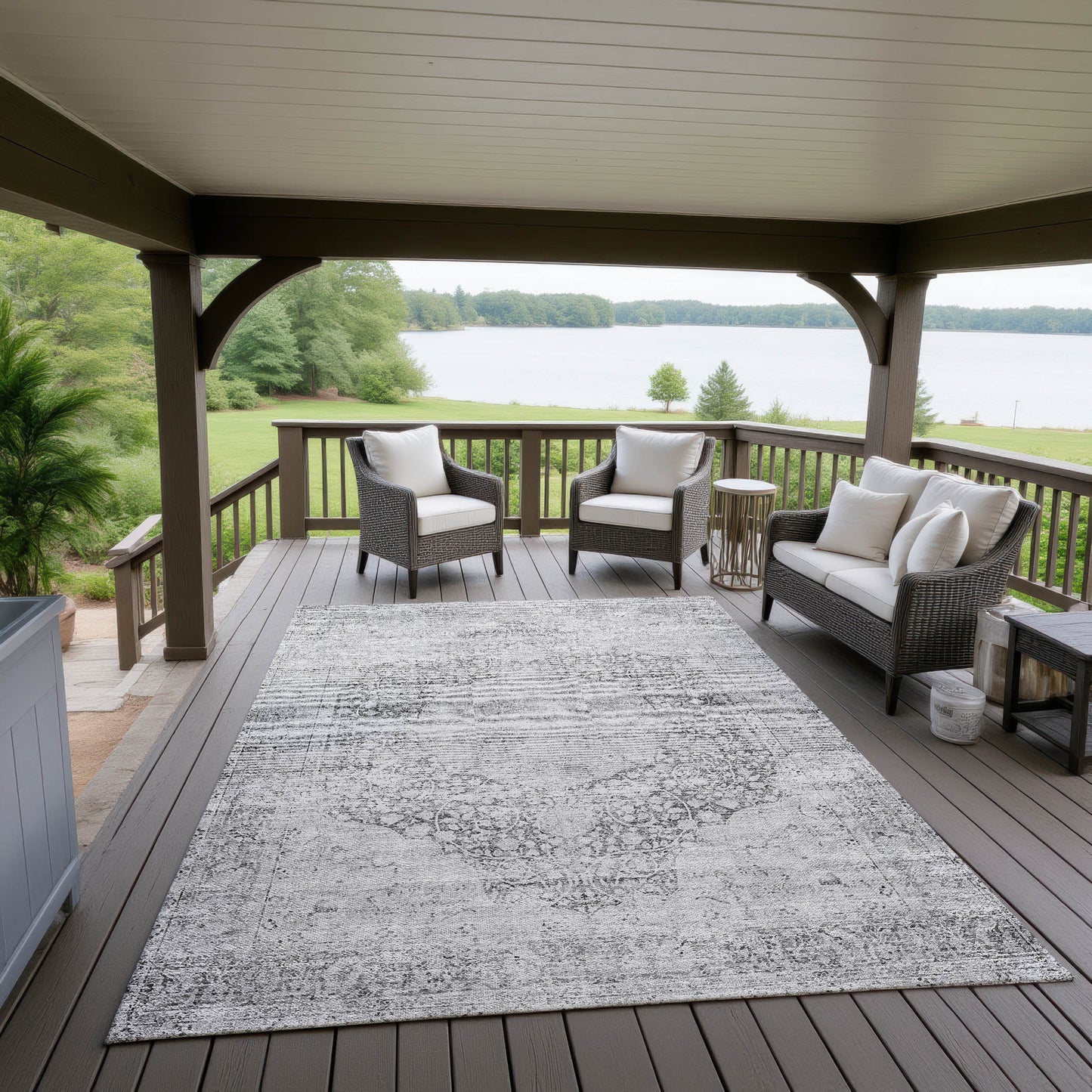 Dalyn Rugs Karaj Gray Traditional