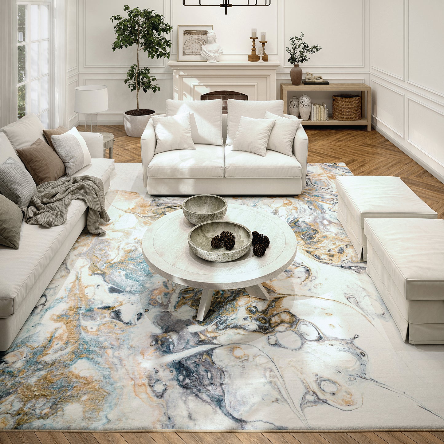 Dalyn Rugs Kikiamo Volcano Contemporary